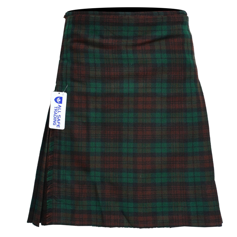 Men's 8 Yard Kilt for Men, Men's Deluxe Kilt, Scottish Tartan Kilt, Highland Wedding Kilt, Brown Watch Kilt All Safe International