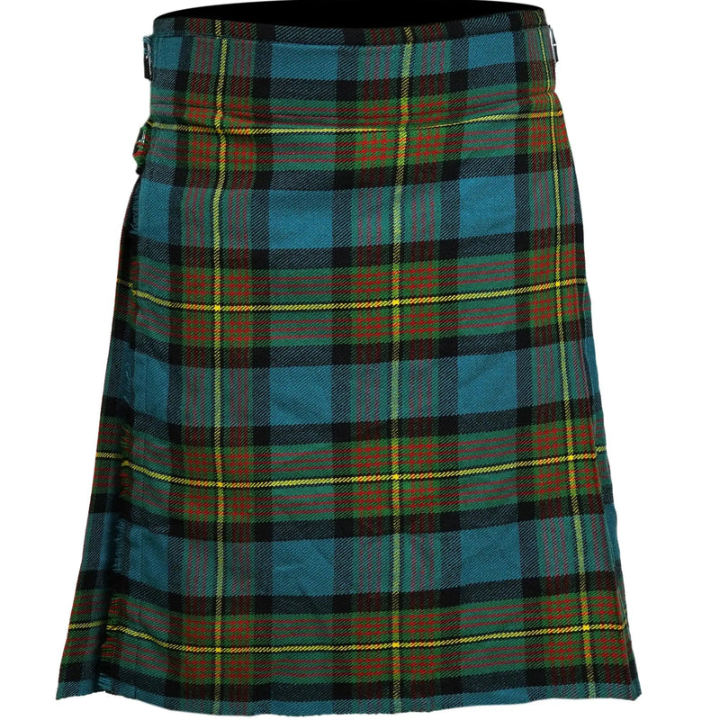 Men's 5 Yard Scottish Tartan Kilt, Highland Wedding Kilt, Muir Tartan Kilt All Safe International