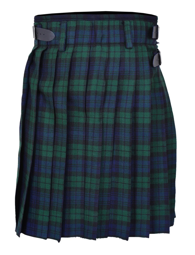 Men's 5 Yard Scottish Tartan Kilt, Highland Wedding Kilt, Black Watch Tartan Kilt All Safe International