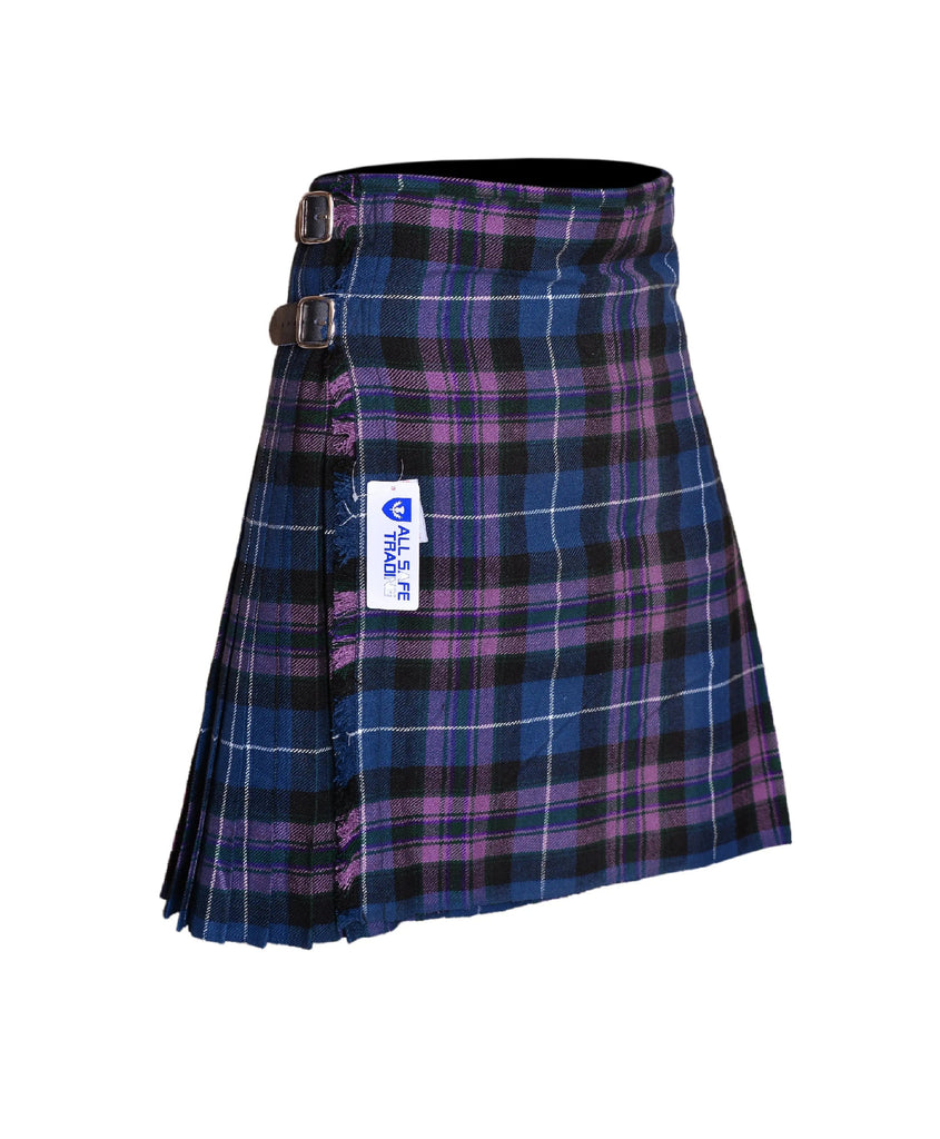 Scottish Traditional Tartan Kilt for Kids, Boys and Girls Toddler Kilts with Ease of Size - Pride of Scotland Tartan All Safe International