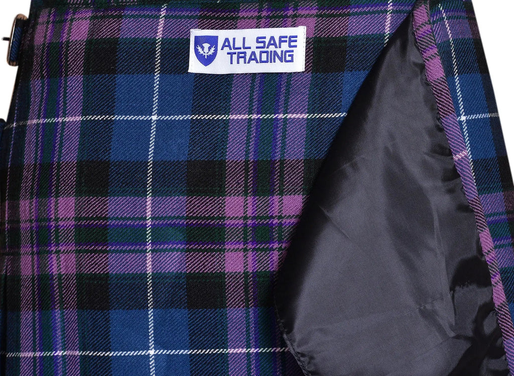 Men's 8 Yard Kilt for Men, Men's Deluxe Kilt, Scottish Tartan Kilt, Highland Wedding Kilt, Pride of Scotland Kilt All Safe International