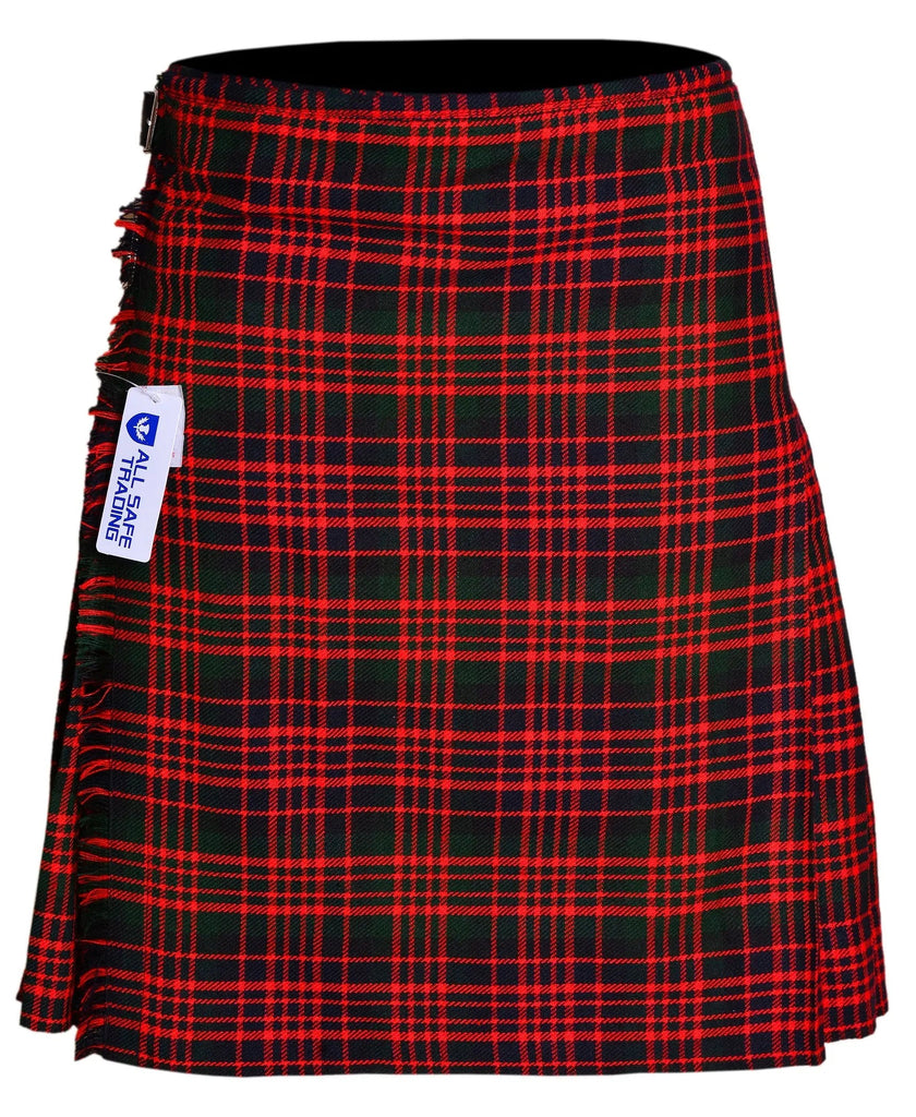 Men's 8 Yard Kilt for Men, Men's Deluxe Kilt, Scottish Tartan Kilt, Highland Wedding Kilt, Macdonald Kilt All Safe International