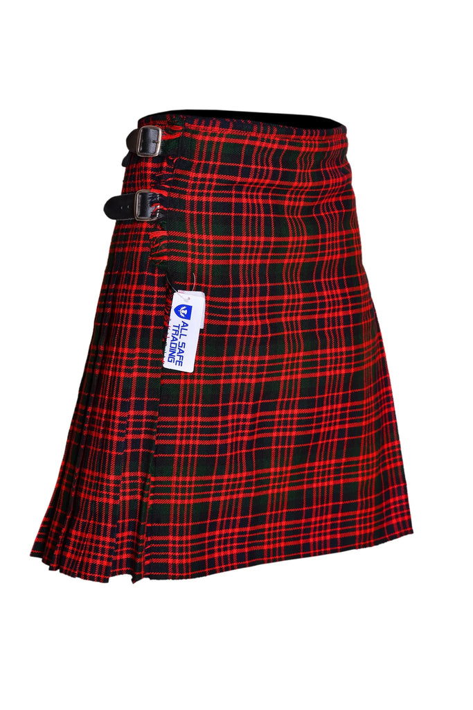Men's 8 Yard Kilt for Men, Men's Deluxe Kilt, Scottish Tartan Kilt, Highland Wedding Kilt, Macdonald Kilt All Safe International