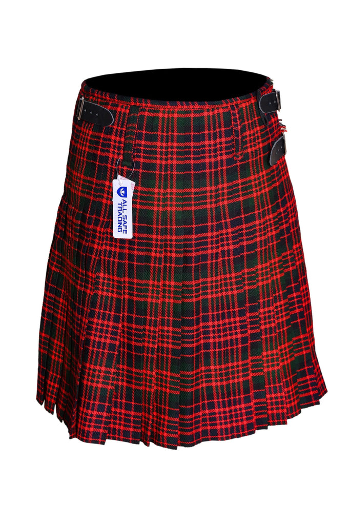 Men's 8 Yard Kilt for Men, Men's Deluxe Kilt, Scottish Tartan Kilt, Highland Wedding Kilt, Macdonald Kilt All Safe International