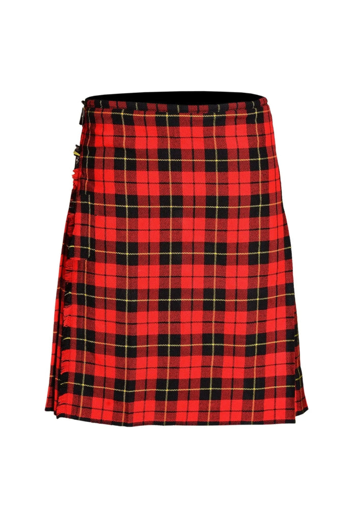 Scottish Traditional Tartan Kilt for Kids, Boys and Girls Toddler Kilts with Ease of Size - Wallace  Tartan All Safe International
