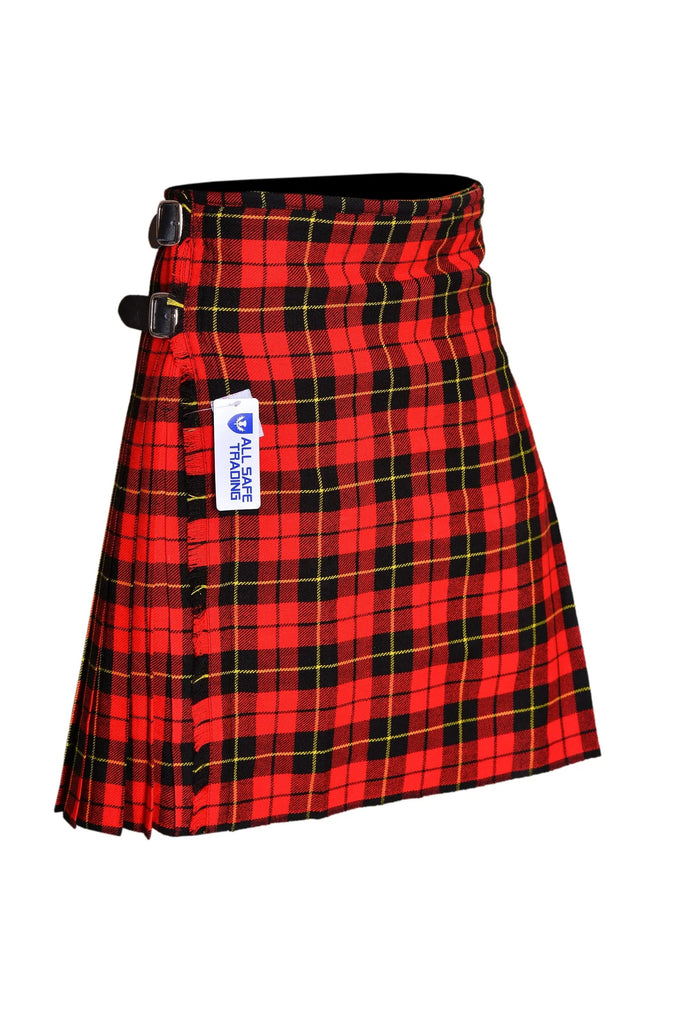 Men's 8 Yard Kilt for Men, Men's Deluxe Kilt, Scottish Tartan Kilt, Highland Wedding Kilt, Wallace Kilt All Safe International