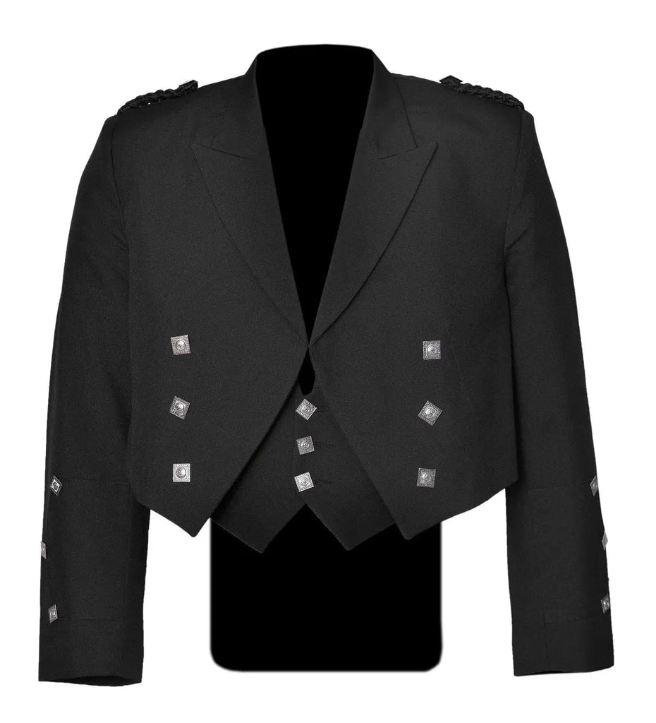 Prince Charlie Kilt Jacket – Timeless Scottish Elegance with Classic Design & Premium Quality of Our Kilt Jacket for Prestigious Formal and Scottish Costume Men for Occasions All Safe International