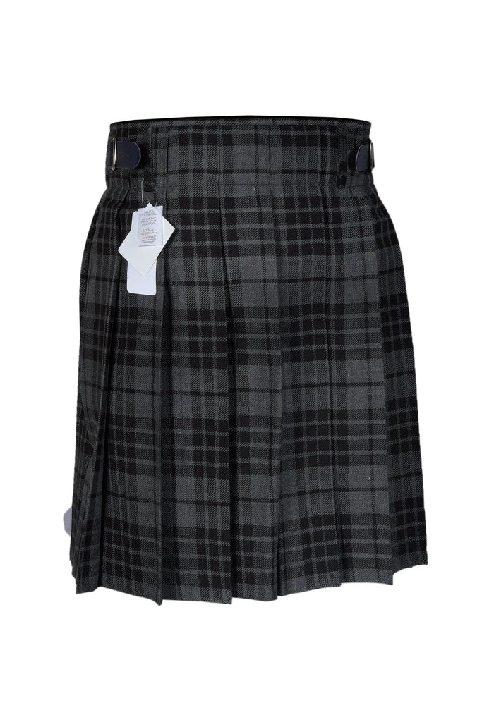 Authentic Scottish Men's Tartan Kilts - Highland Light Weight Value Kilt Embrace Your Heritage with Comfort Grey Tartan Kilt All Safe International