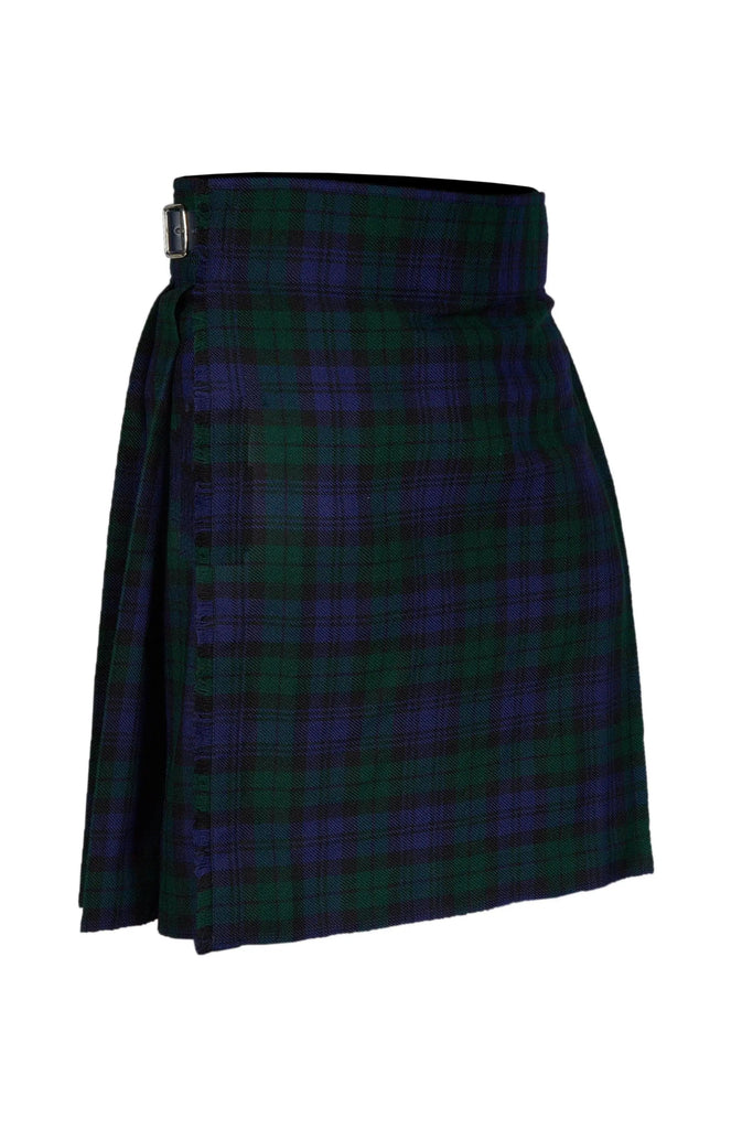 Authentic Scottish Men's Tartan Kilts - Highland Light Weight Value Kilt Embrace Your Heritage with Comfort Black Watch Tartan Kilt All Safe International