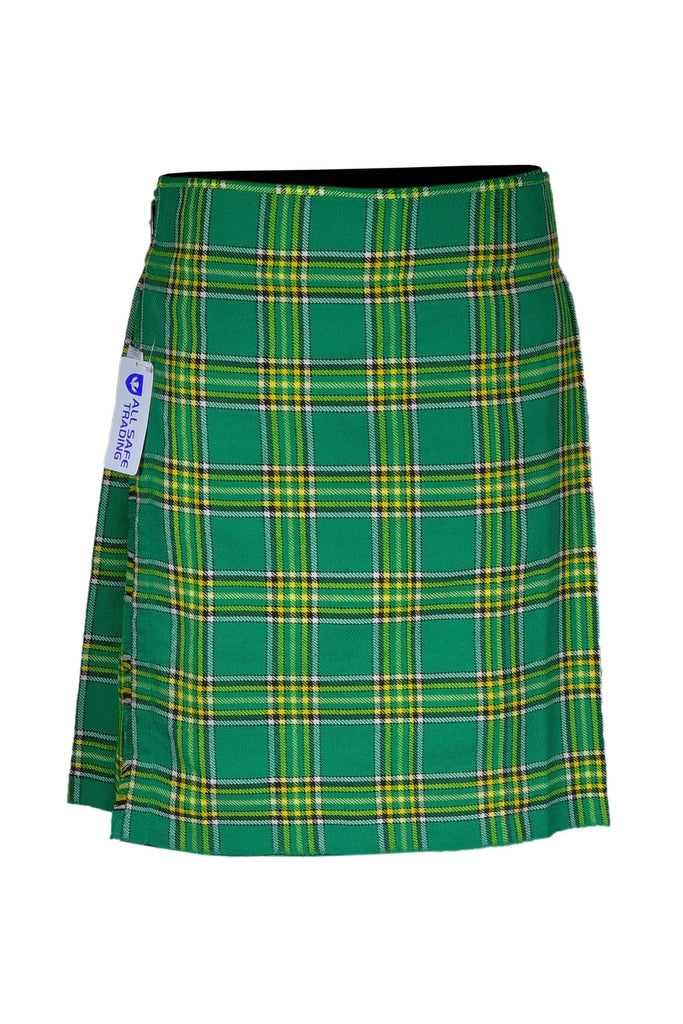Authentic Scottish Men's Tartan Kilts - Highland Light Weight Value Kilt Embrace Your Heritage with Comfort Irish Heritage Tartan Kilt All Safe International