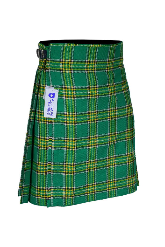 Authentic Scottish Men's Tartan Kilts - Highland Light Weight Value Kilt Embrace Your Heritage with Comfort Irish Heritage Tartan Kilt All Safe International