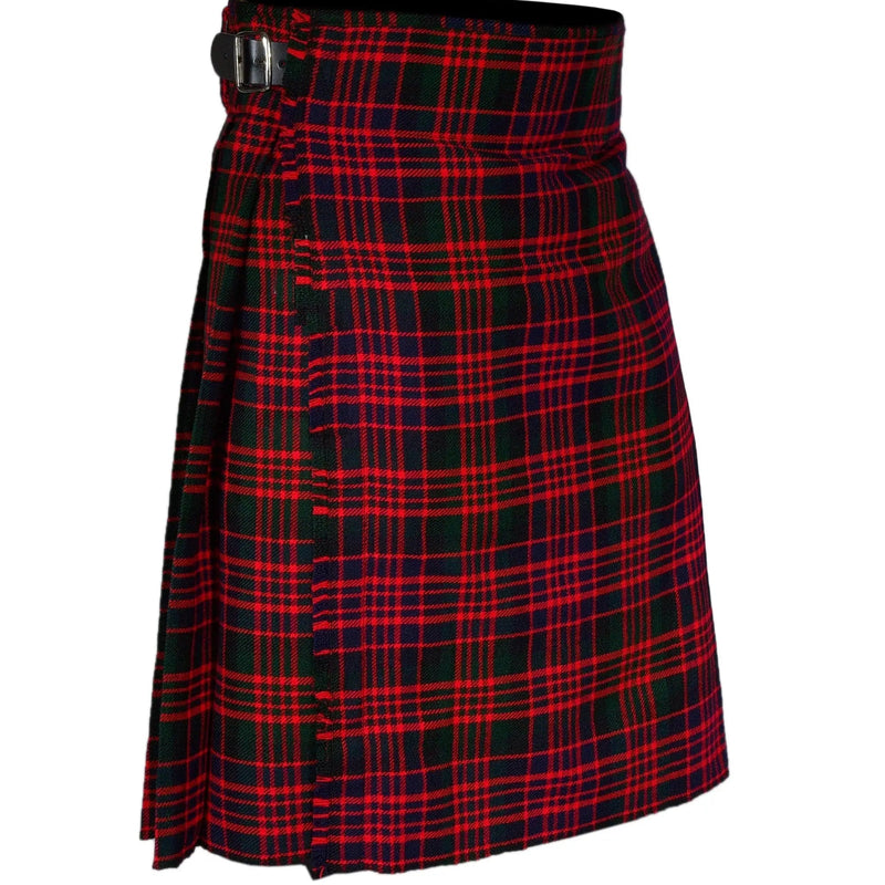 Authentic Scottish Men's Tartan Kilts - Highland Light Weight Value Kilt Embrace Your Heritage with Comfort Macdonald Tartan Kilt All Safe International