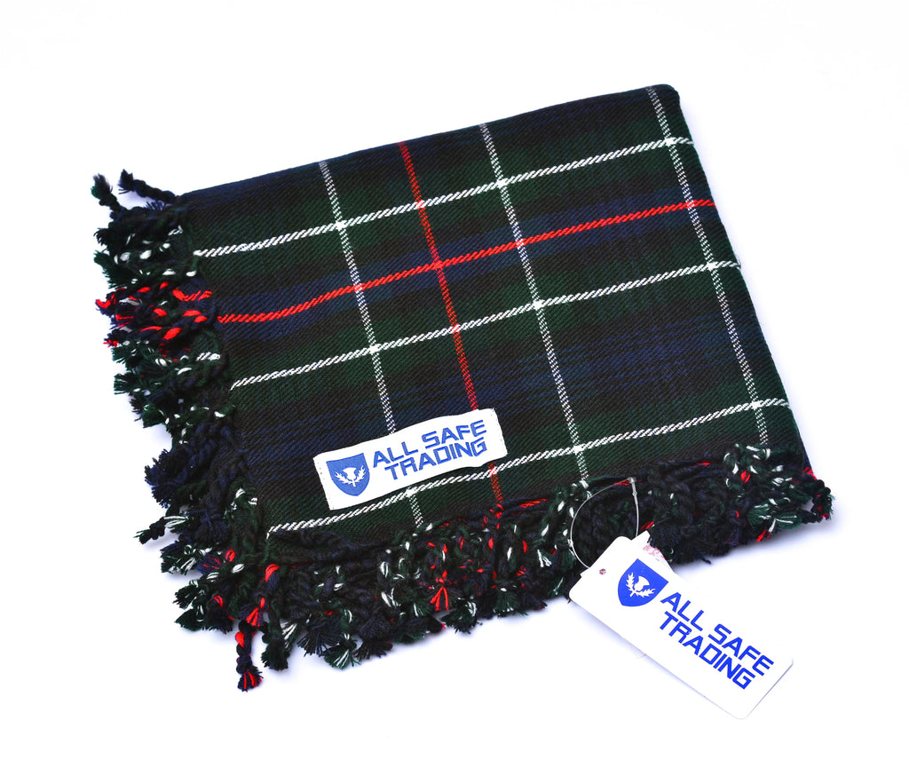 Scottish Men's Kilt Tartan Fly Plaid - Mackenzie All Safe International
