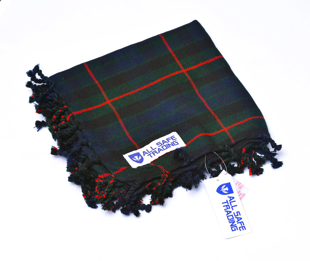 Scottish Men's Kilt Tartan Fly Plaid - Gunn All Safe International