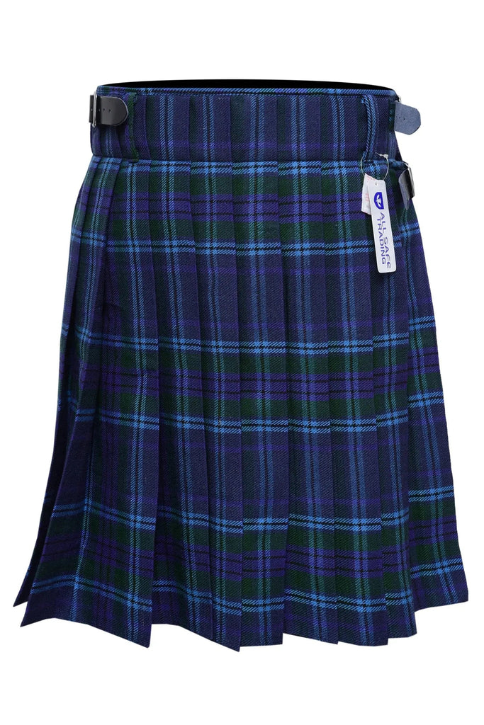 Men's 5 Yard Scottish Tartan Kilt, Highland Wedding Kilt, Spirit of Scotland Tartan Kilt All Safe International