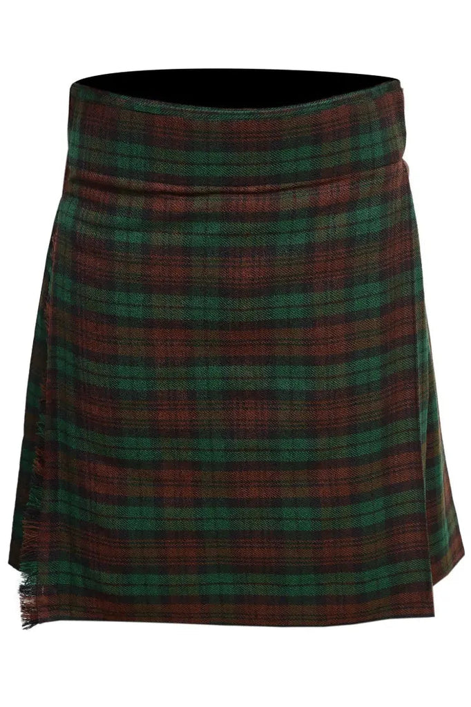 Men's 5 Yard Scottish Tartan Kilt, Highland Wedding Kilt, Brown Watch Tartan Kilt All Safe International