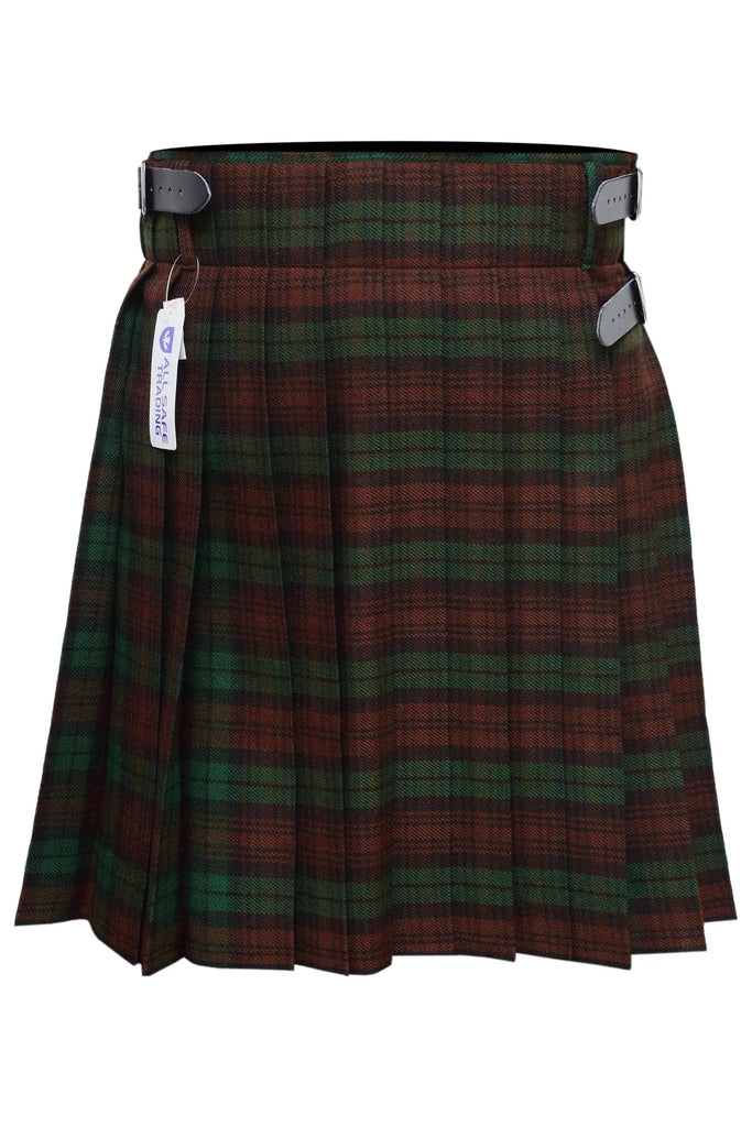 Men's 5 Yard Scottish Tartan Kilt, Highland Wedding Kilt, Brown Watch Tartan Kilt All Safe International