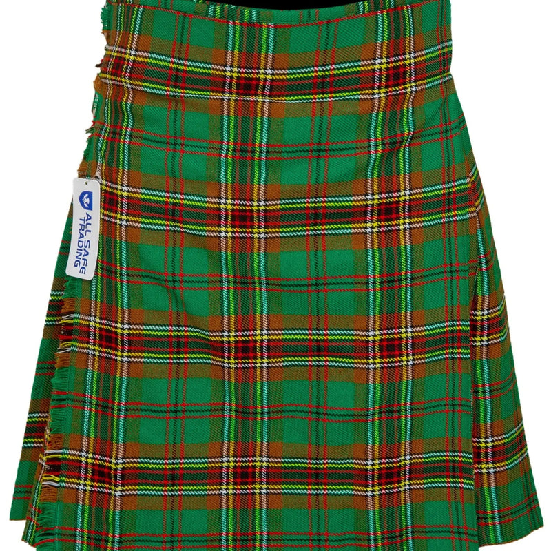 Men's 5 Yard Scottish Tartan Kilt, Highland Wedding Kilt, Tara Murphy Tartan Kilt All Safe International