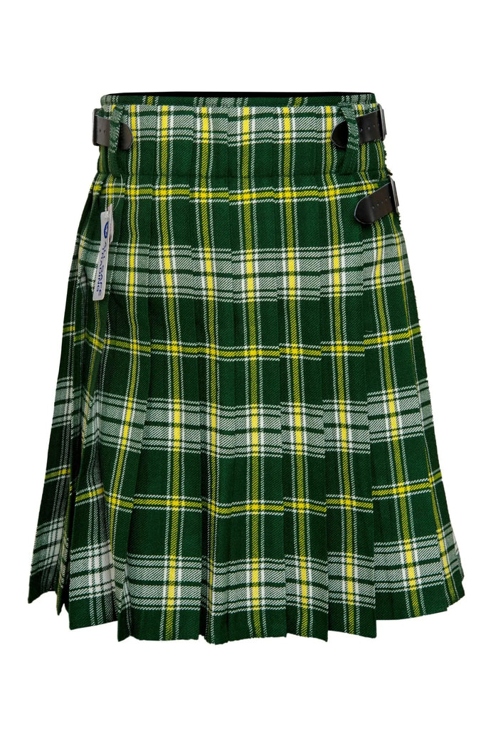 Men's 5 Yard Scottish Tartan Kilt, Highland Wedding Kilt, St. Patrick Tartan Kilt All Safe International