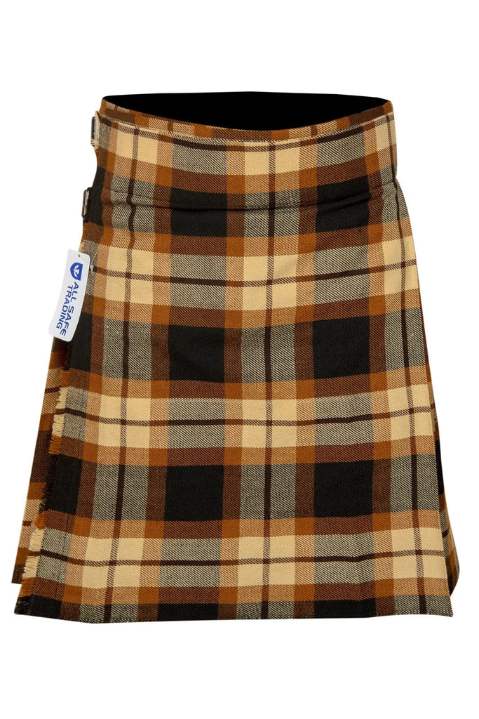 Men's 5 Yard Scottish Tartan Kilt, Highland Wedding Kilt, Rose Ancient Tartan Kilt All Safe International