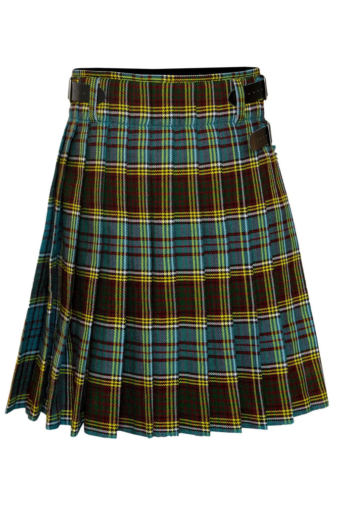 Men's 5 Yard Scottish Tartan Kilt, Highland Wedding Kilt, Anderson Tartan Kilt All Safe International