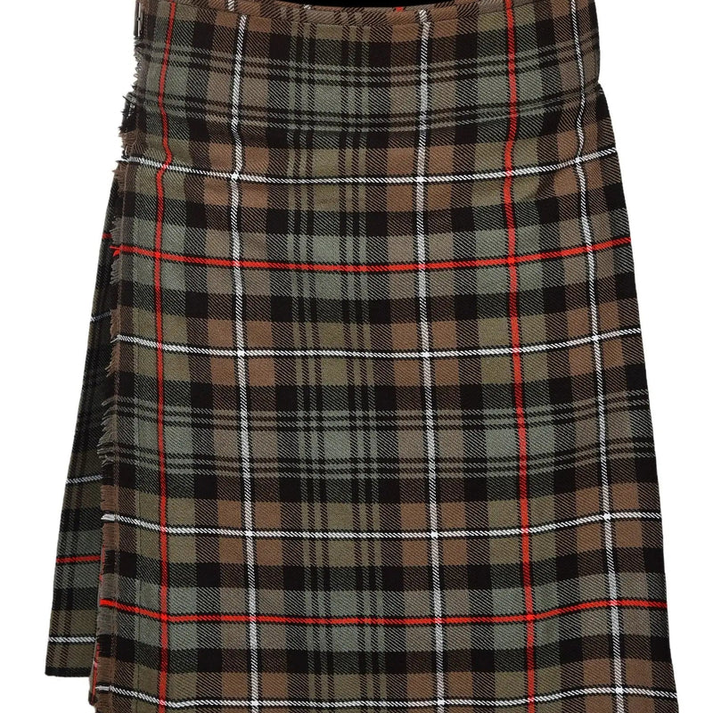 Men's 5 Yard Scottish Tartan Kilt, Highland Wedding Kilt, Mackenzie Weathered Tartan Kilt All Safe International
