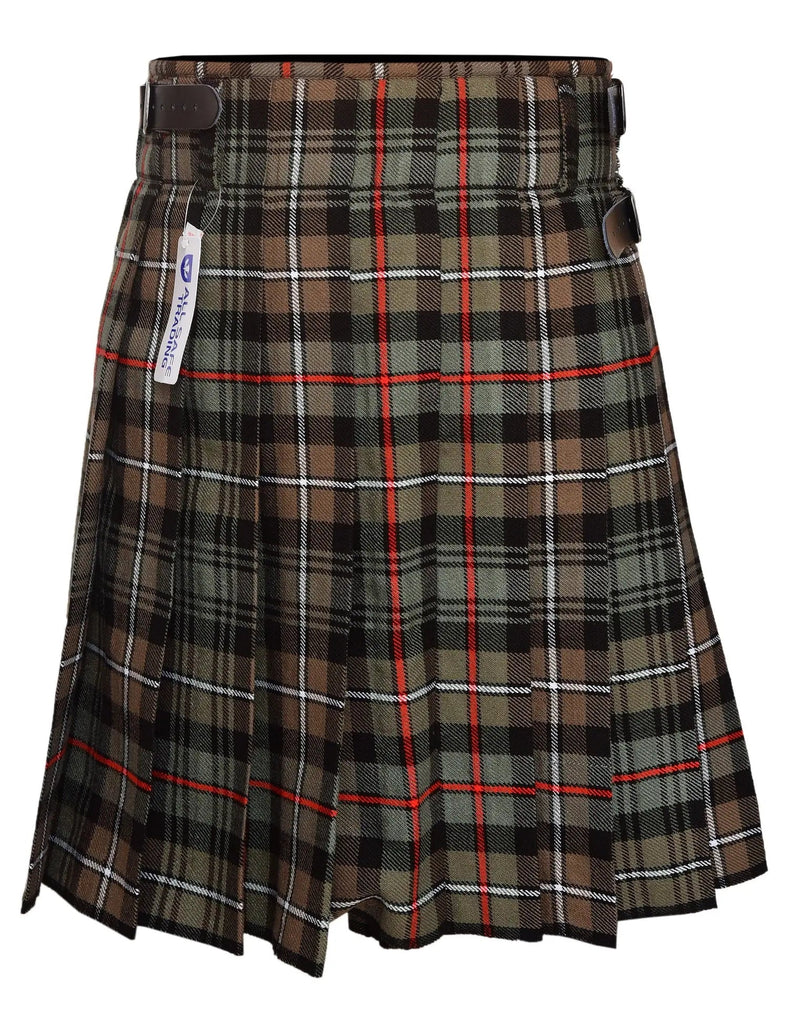 Men's 5 Yard Scottish Tartan Kilt, Highland Wedding Kilt, Mackenzie Weathered Tartan Kilt All Safe International