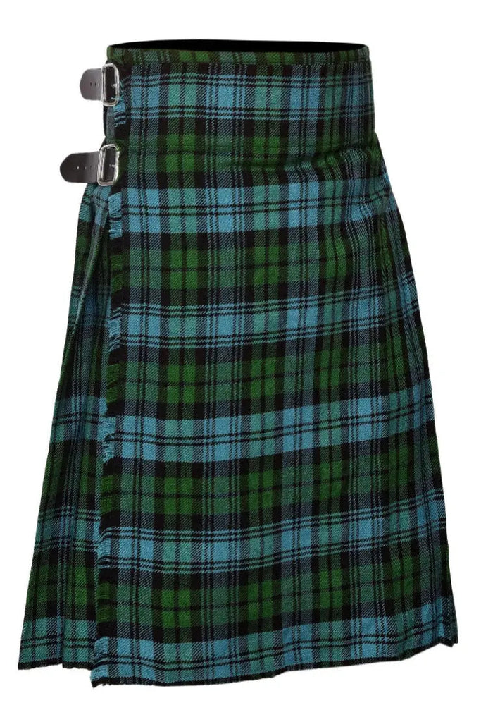 Men's 5 Yard Scottish Tartan Kilt, Highland Wedding Kilt, Campbell Ancient Tartan Kilt All Safe International