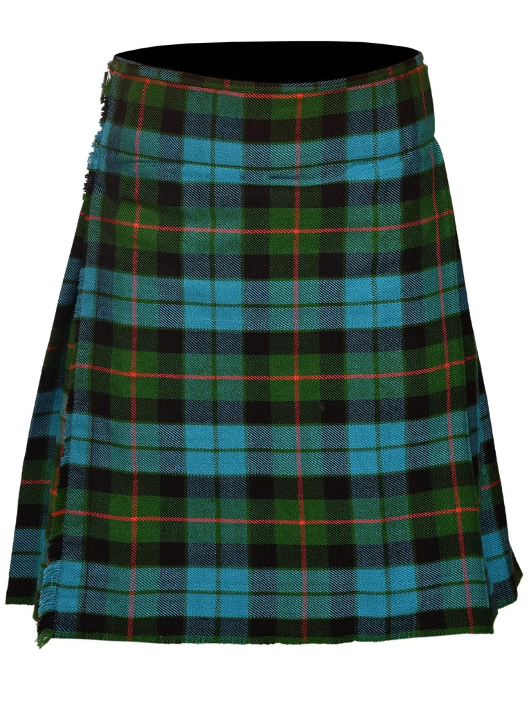 Men's 5 Yard Scottish Tartan Kilt, Highland Wedding Kilt, Gunn Ancient Tartan Kilt All Safe International