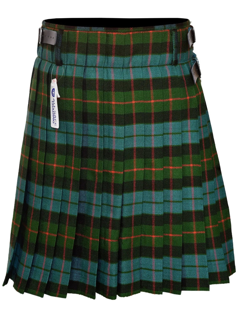 Men's 5 Yard Scottish Tartan Kilt, Highland Wedding Kilt, Gunn Ancient Tartan Kilt All Safe International