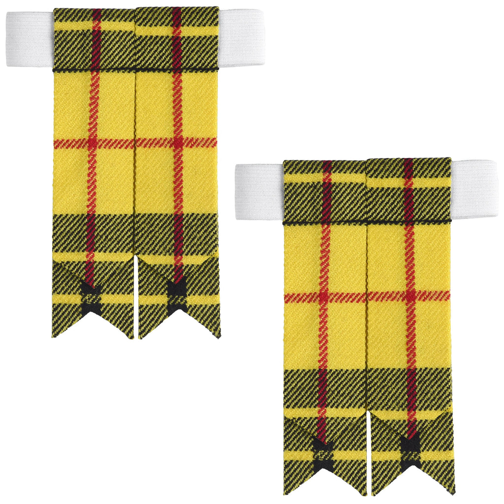Scottish Tartan Kilt Flashes with Elastic Adjusters Macleod of Lewis All Safe International