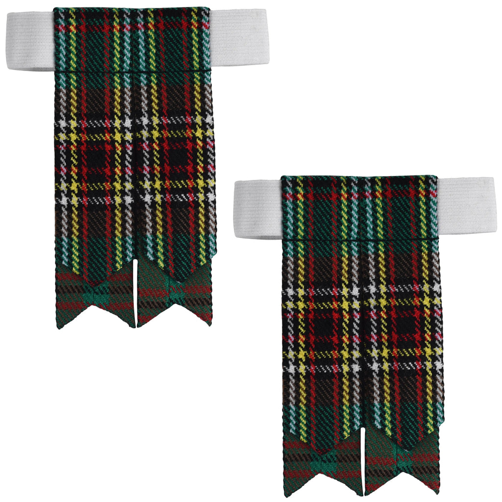 Scottish Tartan Kilt Flashes with Elastic Adjusters Tara Murphy All Safe International