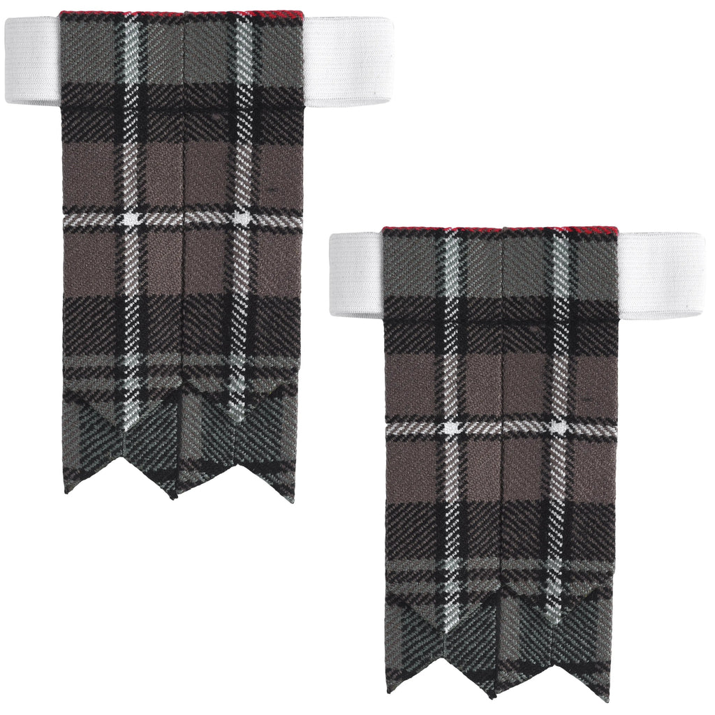 Scottish Tartan Kilt Flashes with Elastic Adjusters Mackenzie Weathered All Safe International