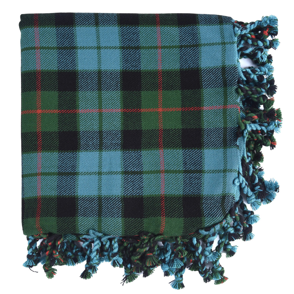 Scottish Men's Kilt Tartan Fly Plaid - Gunn Ancient All Safe International