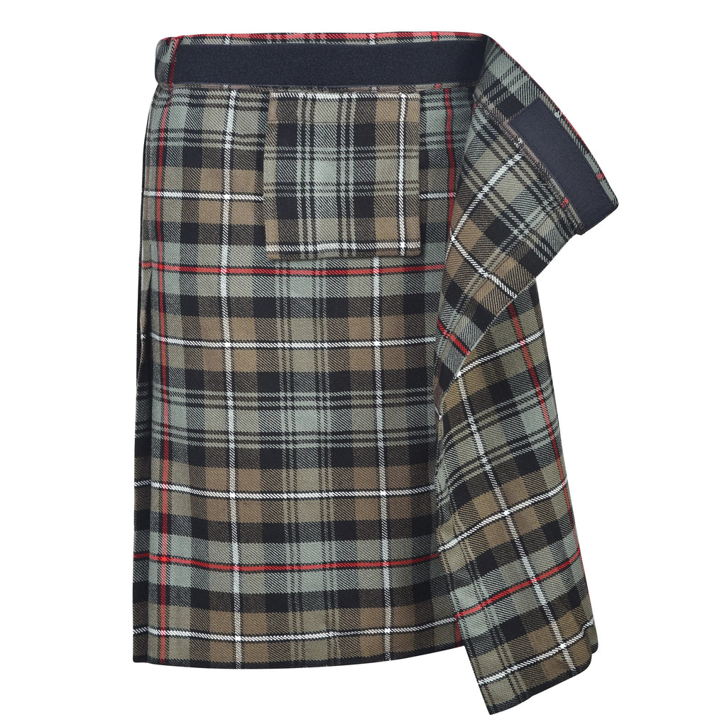 Mens Kilt for Sports, Our Golf Kilt Perfect for Traditional Scottish Clothing, Mackenzie Weathered Tartan Kilt All Safe Shop
