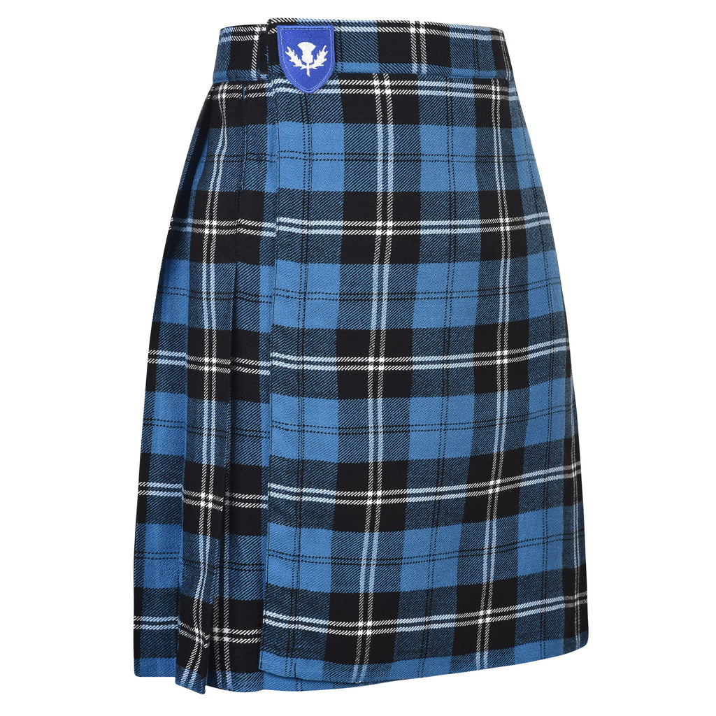 Mens Kilt for Sports, Our Golf Kilt Perfect for Traditional Scottish Clothing, Blue Ramsay Tartan Kilt All Safe Shop