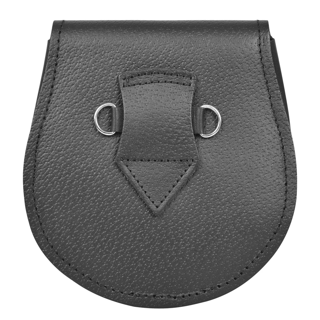 Premium Leather Sporran for Men - Ideal Kilt Accessories for Men, Scottish Kilt Sporran with Chain Belt Art # 1 All Safe International