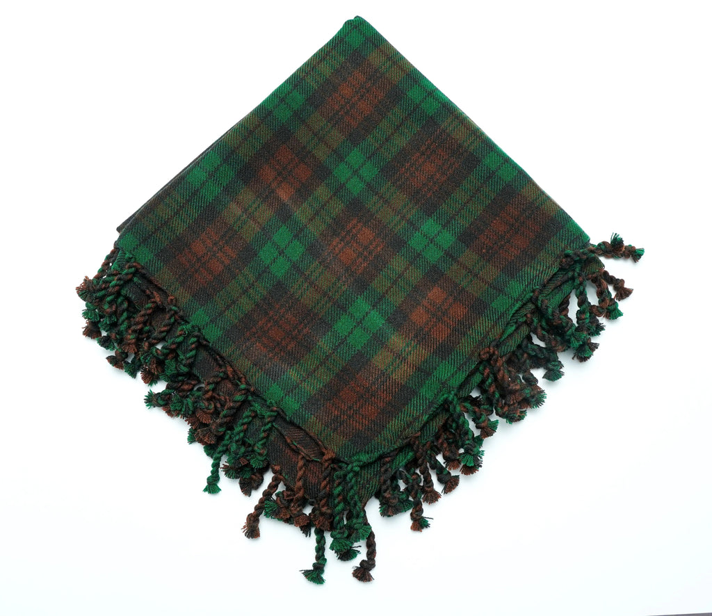 Scottish Men's Kilt Tartan Fly Plaid - Brown Watch All Safe International