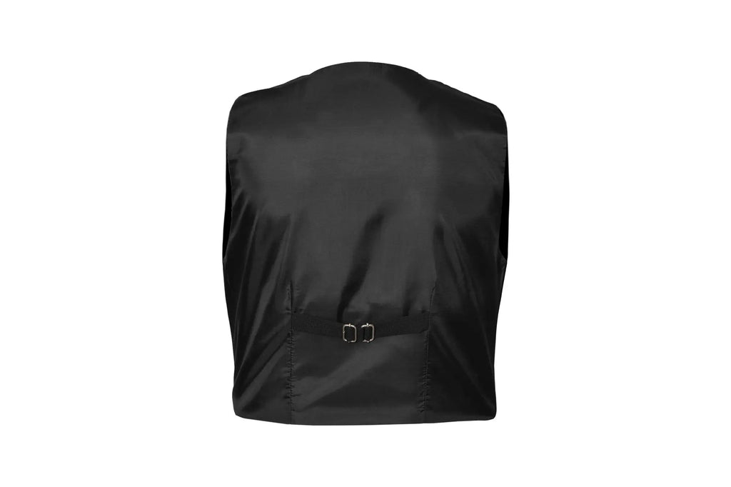 Prince Charlie Black Kilt Waistcoat/Vest - Scottish Elegance for All Your Formal Occasions All Safe International