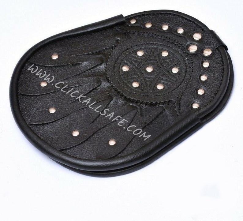Premium Leather Sporran for Men - Ideal Kilt Accessories for Men, Scottish Kilt Sporran with Chain Belt