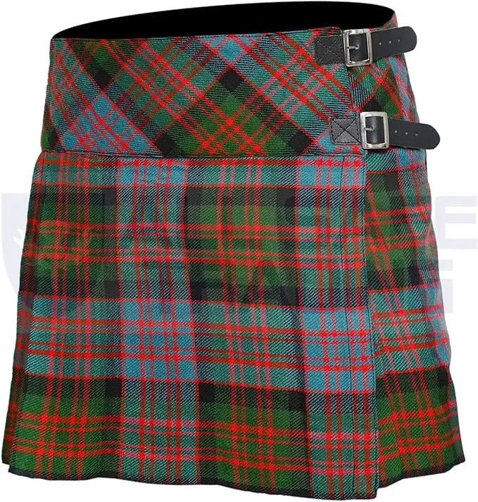 Women's 16'' Tartan Pleated Billie Kilt Skirt All Safe International