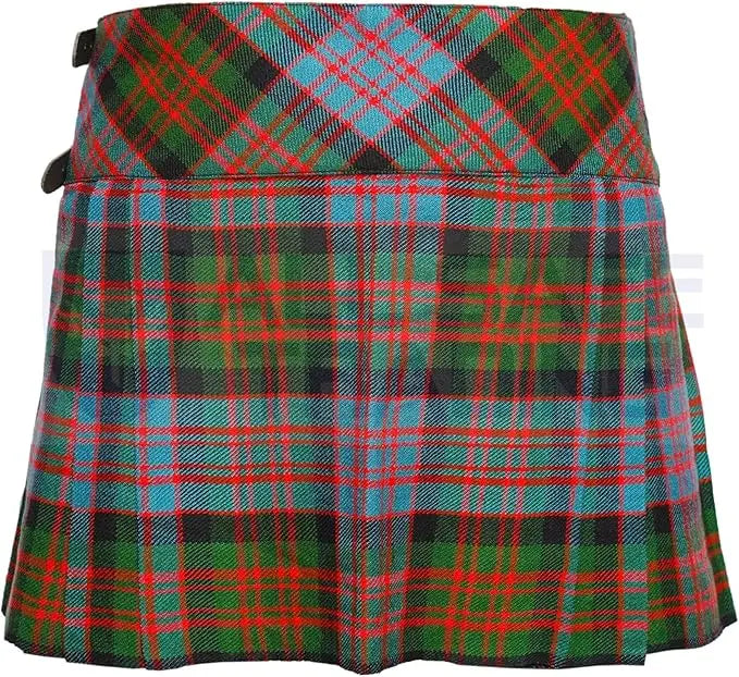 Women's 16'' Tartan Pleated Billie Kilt Skirt All Safe International