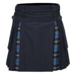 Blue Ramsay Watch Tartan Hybrid Utility Kilt