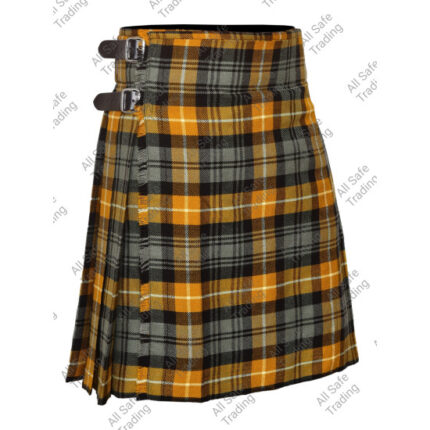 Scottish 5 Yard Gordon Weathered Tartan Kilt