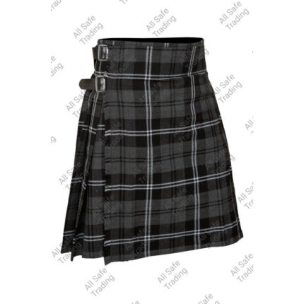 Scottish 5 Yard Granite Tartan Kilt