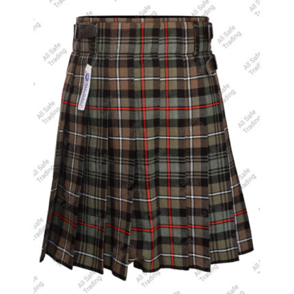 Scottish 5 Yard Mackenzie Weathered Tartan Kilt