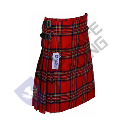 Scottish 5 Yard Royal Stewart Tartan Kilt