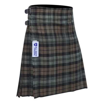 Scottish Traditional 8 Yard Black Watch Weathered Tartan Kilt