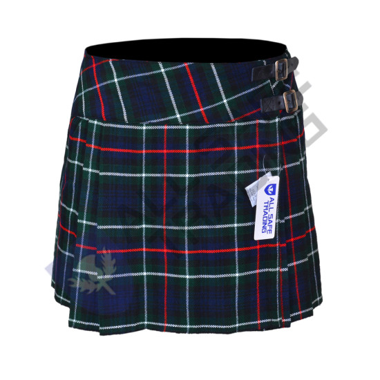 Women's 16'' MacKenzie Tartan Pleated Billie Kilt Skirt